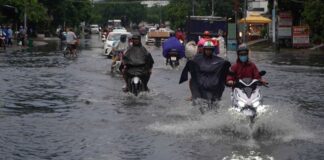 Thời điểm kết thúc mưa to ở Nam Bộ