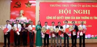 Điều động, bổ nhiệm nhân sự chủ chốt ở Hà Nội, Quảng Ngãi và các tỉnh thành