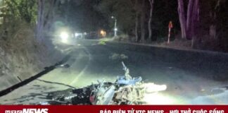 Kon Tum: Xe máy đấu đầu, 2 người đàn ông chết thảm