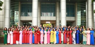 Phụ nữ BSR Lan toả nét đẹp tà áo dài truyền thống