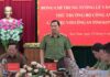 Thứ trưởng Lê Văn Tuyến kiểm tra công tác tại Công an tỉnh Kon Tum