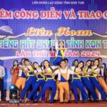Chùm ảnh: Đêm công diễn và trao giải Liên hoan Tiếng hát CNVCLĐ tỉnh Kon Tum lần thứ 3 năm 2024