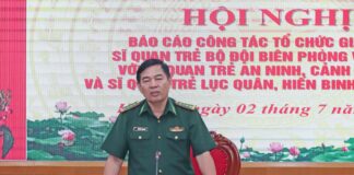 Sẵn sàng tổ chức chương trình giao lưu Sĩ quan trẻ BĐBP Việt Nam với Sĩ quan trẻ An ninh, Cảnh sát Lào và Lục quân, Hiến binh Campuchia