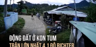 Xôn xao vì 3 trận động đất liên tiếp ở Kon Tum trong một buổi sáng