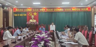 Kiểm tra công tác Đảng năm 2024 tại Kon Tum