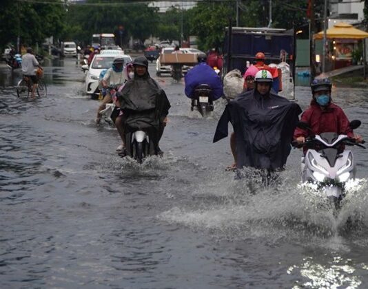 Thời điểm kết thúc mưa to ở Nam Bộ