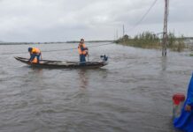 Bão Trà Mi suy yếu thành áp thấp nhiệt đới