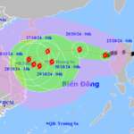 Bão Trà Mi tiếp tục tăng cấp, chuyên gia dự báo mưa lớn ở miền Trung