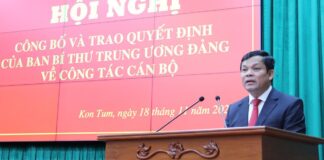 &Ocirc;ng Nguyễn Đức Tuy được bầu l&agrave;m Ph&oacute; b&iacute; thư Tỉnh ủy Kon Tum